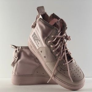 Nike SF AF1 Mid GS Silt Red/Silt Red-Dust Shoes